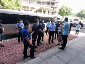 河北香河縣委書記梁寶杰一行到大正華嘉香河工廠檢查指導工作